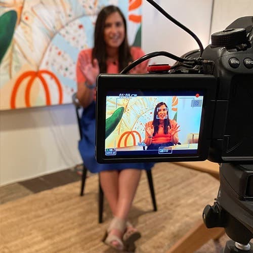 Interview setup still